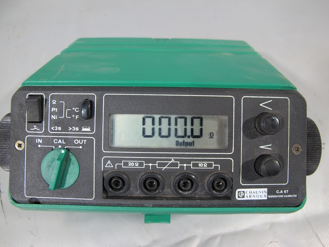 Chauvin Arnoux C.A68 Temperature Calibrator ...
