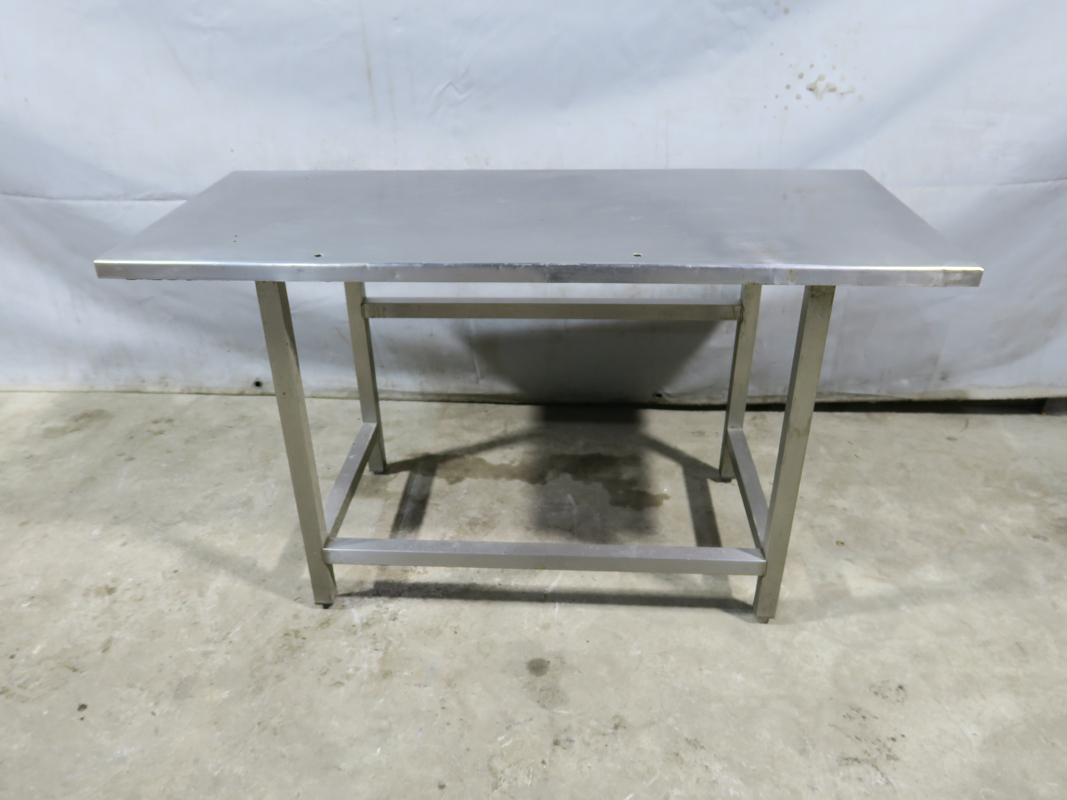 Edelstahl Tisch Arbeitstisch Werktisch für Gastronomie Imbiss, Metzger