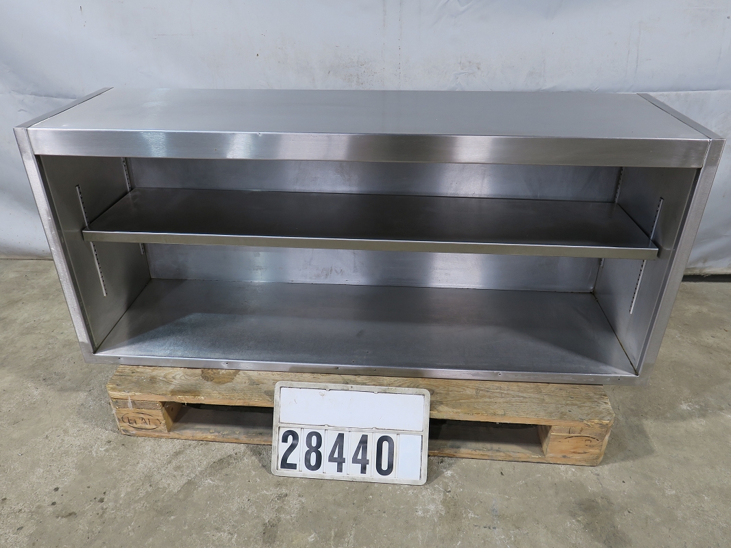 Edelstahl Hängeschrank Schrank Regal für Gastronomie, Imbiss, Metzger