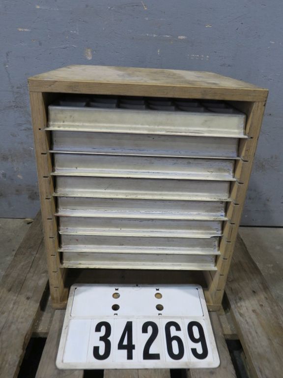 Holz Sortimentbox Sortimentkiste mit Kunststoffschubladen #34269 | eBay